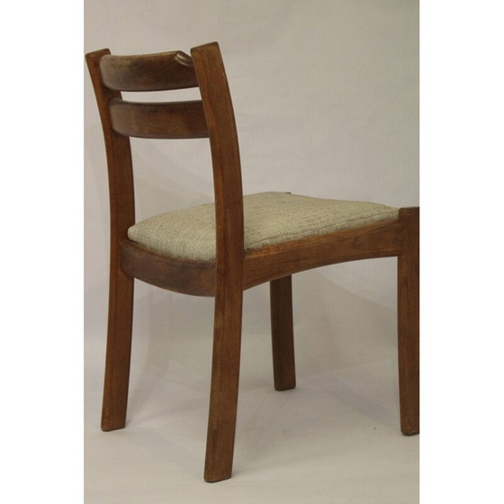 Image 1 of Ensemble de 4 chaises vintage en teck par Dyrlund, 1960