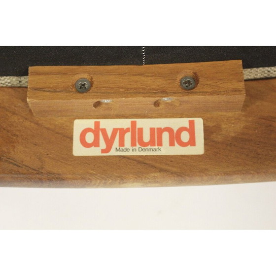 Image 1 of Ensemble de 4 chaises vintage en teck par Dyrlund, 1960