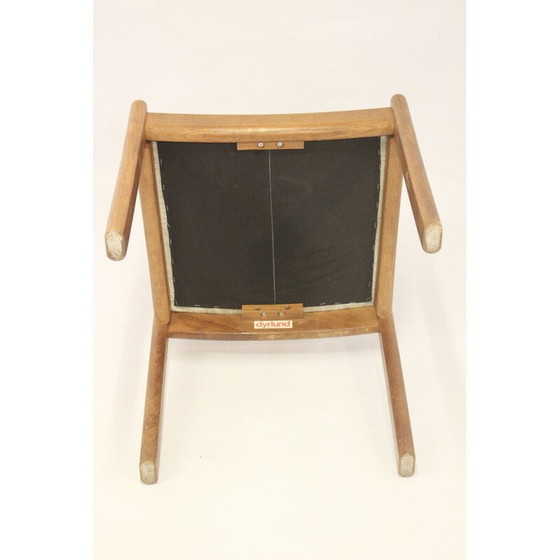 Image 1 of Ensemble de 4 chaises vintage en teck par Dyrlund, 1960