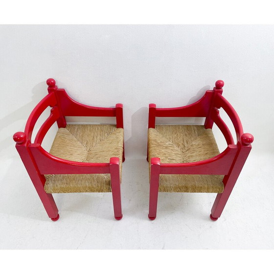 Image 1 of Paire de fauteuils Mid Century, Italie 1970