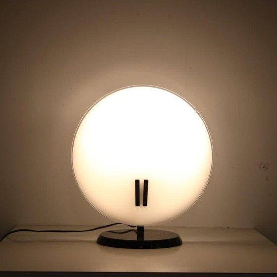 Image 1 of Grande lampe de table "Perla" par Bruno Gecchelin pour Oluce, Italie 1980