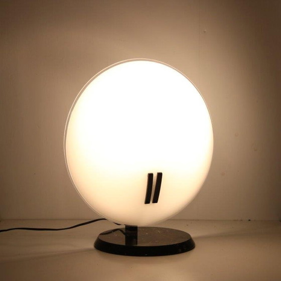 Image 1 of Grande lampe de table "Perla" par Bruno Gecchelin pour Oluce, Italie 1980