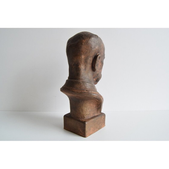 Image 1 of Buste en céramique vintage Tomáš Garrigue Masaryk, années 1950