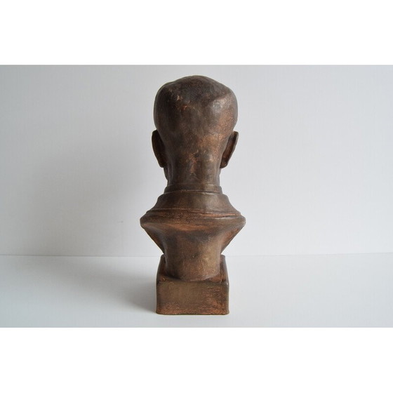Image 1 of Buste en céramique vintage Tomáš Garrigue Masaryk, années 1950