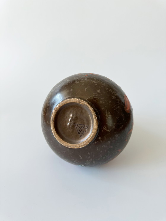 Image 1 of Carstens Uffrecht Pichet Art déco avec bouchon en céramique 878, Allemagne 1920Er, travail manuel, artisanat, studio de poterie