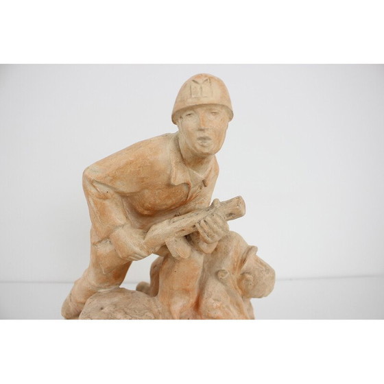 Image 1 of Sculpture vintage de Bedřich Neužil, Tchécoslovaquie 1950