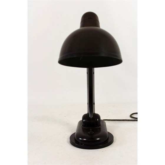 Image 1 of Lampe de table vintage Sigma en bakélite par Christian Dell pour Heinrich Römmler, 1930