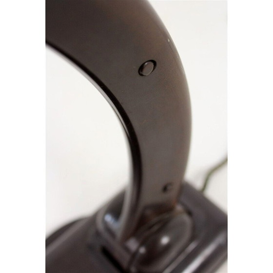 Image 1 of Lampe de table vintage Sigma en bakélite par Christian Dell pour Heinrich Römmler, 1930