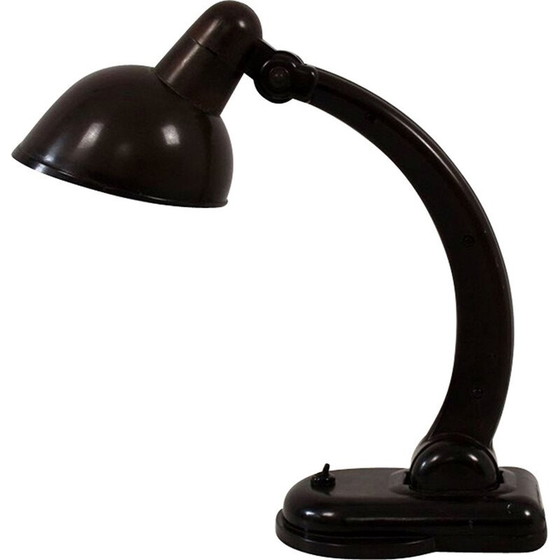 Image 1 of Lampe de table vintage Sigma en bakélite par Christian Dell pour Heinrich Römmler, 1930