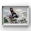 1X Colour Fine Art Print | Jane Birkin Photo (1974) Cannes