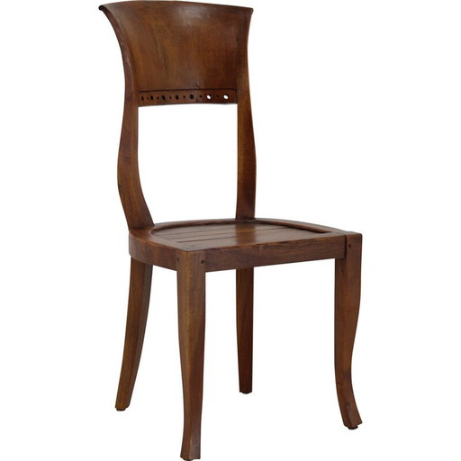 Chaise vintage en teck, Inde