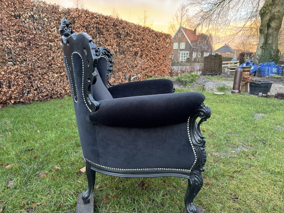 Image 1 of Ensemble canapé Queen Ann