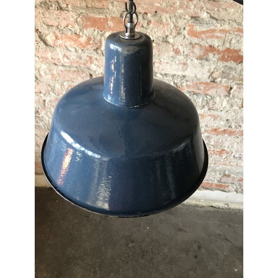 Image 1 of Lampe suspendue industrielle vintage, 1960