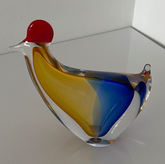 Image 1 of Objet en verre "Chicken" de Jan Machalek.