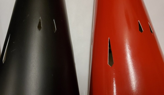 Image 1 of Vintage Suspensions Métalliques Perforées