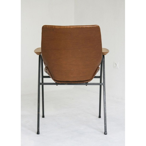 Image 1 of Chaise Lupina marron vintage de Niko Kralj pour Stol, 1970