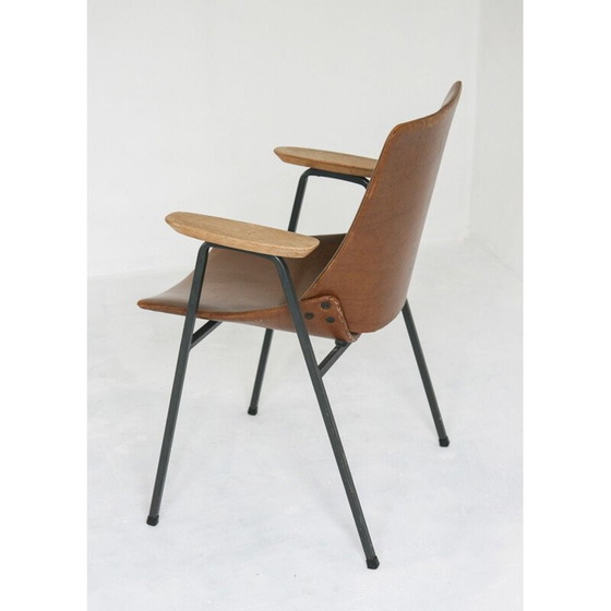 Image 1 of Chaise Lupina marron vintage de Niko Kralj pour Stol, 1970