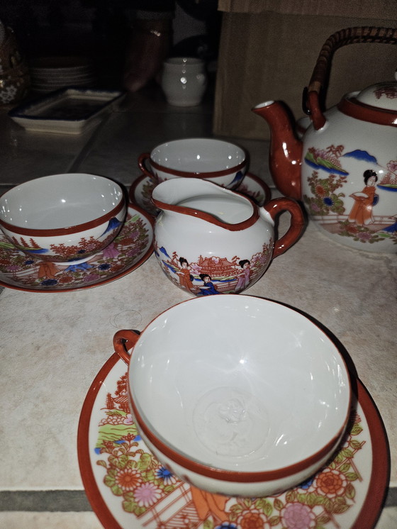 Image 1 of Service Thé Japon Geisha 