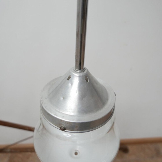 Lampe suspendue vintage bicolore, Allemagne 1950 – Suspensions (photo 4 of 11)