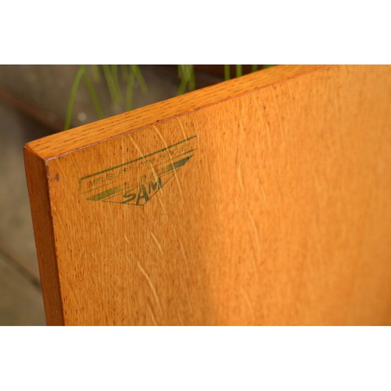 Image 1 of Buffet scandinave vintage en chêne par SAM, 1950