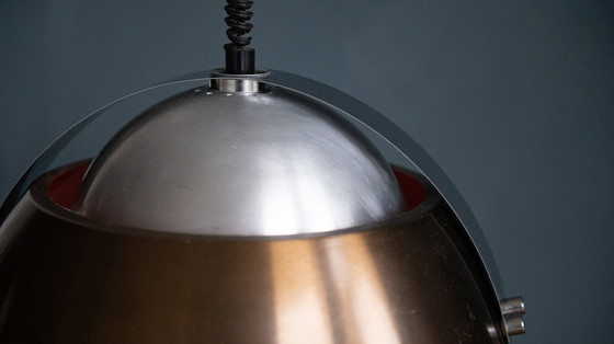 Image 1 of Lakro Amstelveen 1960's Space Age Dutch Design Suspension Lamp