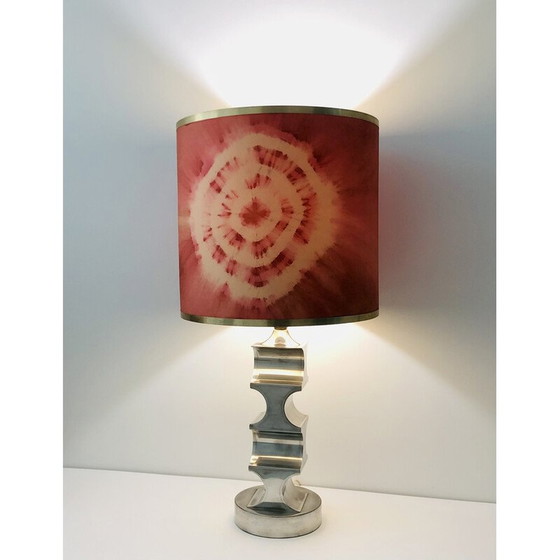 Image 1 of Lampe de salon vintage en étain, Italie 1960