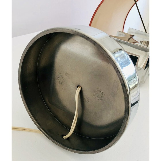 Image 1 of Lampe de salon vintage en étain, Italie 1960