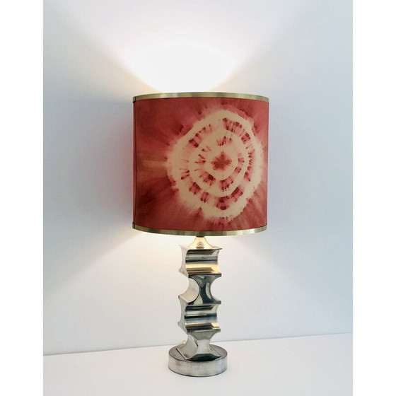 Image 1 of Lampe de salon vintage en étain, Italie 1960