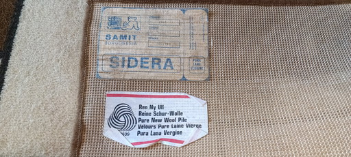 Tapis italien d'époque, Samit, 190-190 Cm