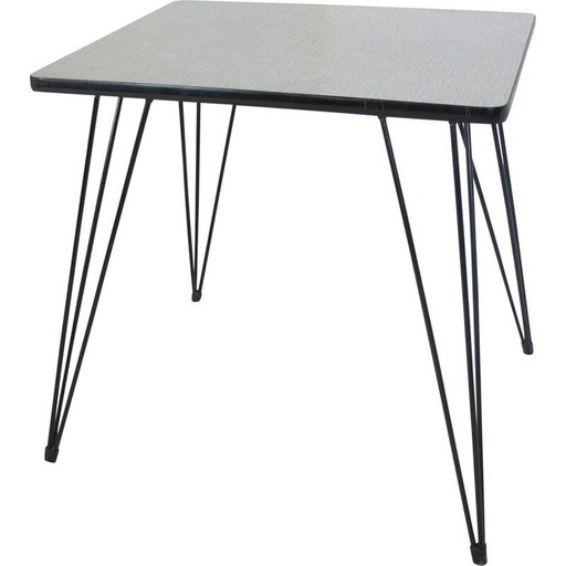 Table d'appoint moderniste hollandaise en formica de Negema, 1950
