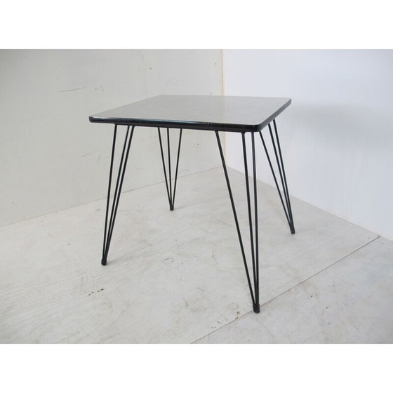 Image 1 of Table d'appoint moderniste hollandaise en formica de Negema, 1950