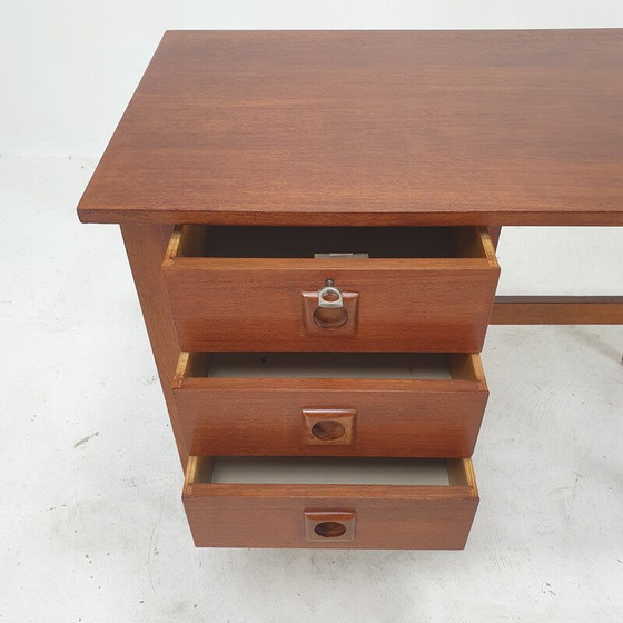 Image 1 of Bureau vintage en teck danois, Danemark années 1970