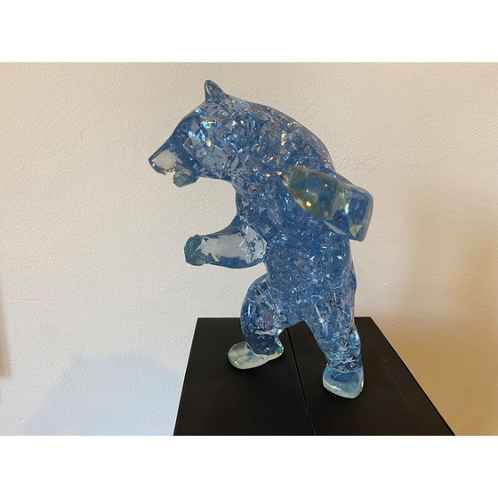 Image 1 of Vintage blue bear by Richard Orlinski, 2023