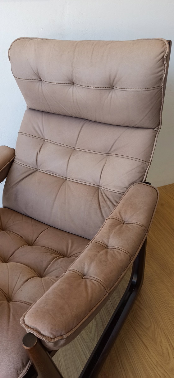 Image 1 of Fauteuil en cuir Genega Møbler