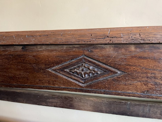 Image 1 of Unique Antique Bakers Rack Wall Rack French Oak