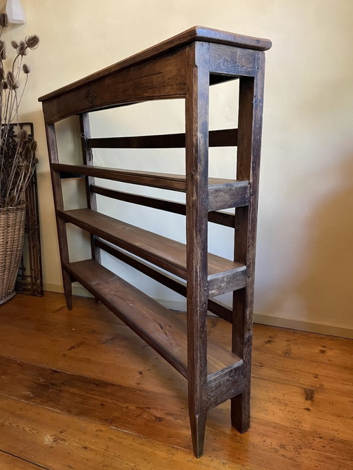 Unique Antique Bakers Rack Wall Rack French Oak