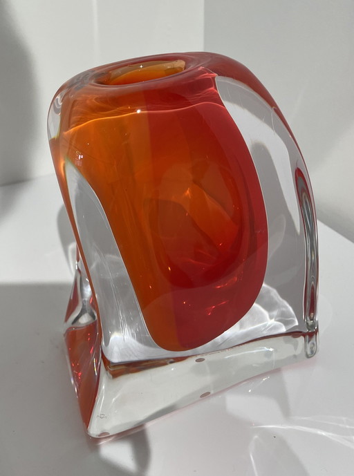 Objet en verre de Mikael Kinlend