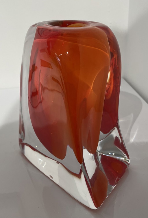 Objet en verre de Mikael Kinlend