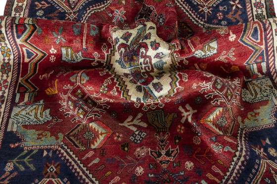 Image 1 of Tapis d'Orient Shiraz noué à la main - 217 X 155 cm