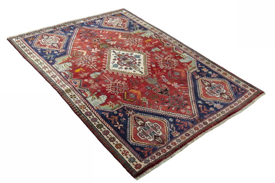 Image 1 of Tapis d'Orient Shiraz noué à la main - 217 X 155 cm