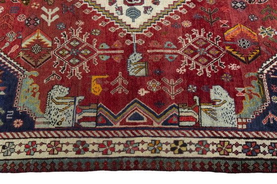 Image 1 of Tapis d'Orient Shiraz noué à la main - 217 X 155 cm