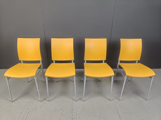 Image 1 of Ensemble de 4 chaises de salle à manger Miss C.O.C.O par Philippe Starck pour Cassina, 1998