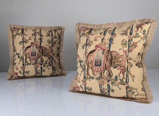 Image 1 of 2X Coussins Vintage par Gaston et Daniela