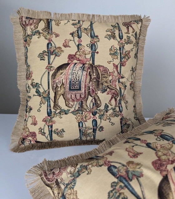 Image 1 of 2X Coussins Vintage par Gaston et Daniela