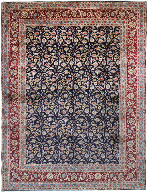 Image 1 of Tapis persan original noué à la main Kashmar Fin 384 X 290 cm Top condition