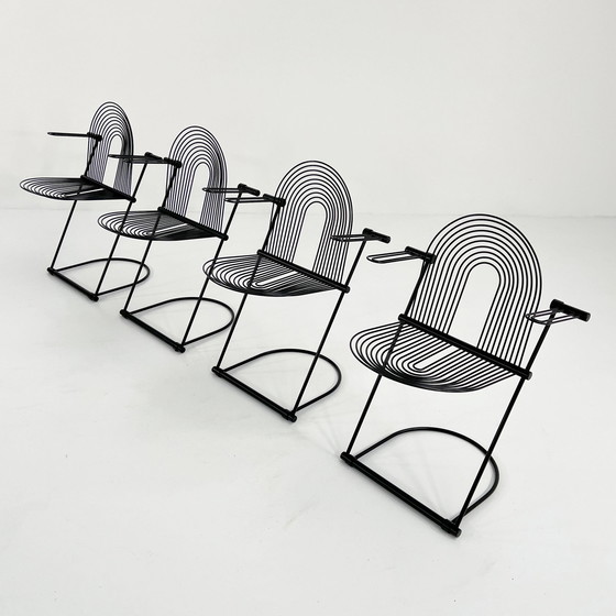 Image 1 of Chaise balançoire avec accoudoirs par Jutta & Herbert Ohl pour Rosenthal Lübke, 1980S