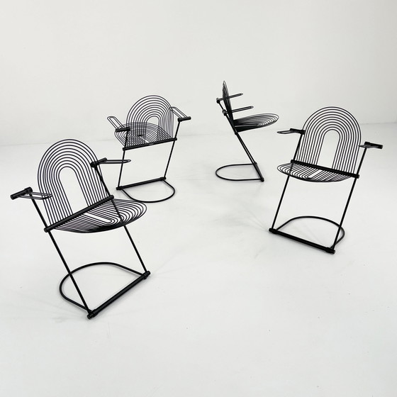 Image 1 of Chaise balançoire avec accoudoirs par Jutta & Herbert Ohl pour Rosenthal Lübke, 1980S