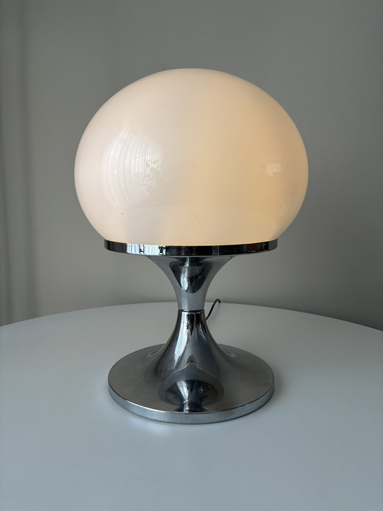 Image 1 of Lampe de table Mushroom par Luigi Massoni pour Harvey Guzzini 1960