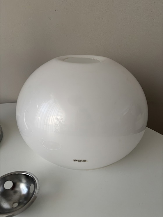 Image 1 of Lampe de table Mushroom par Luigi Massoni pour Harvey Guzzini 1960