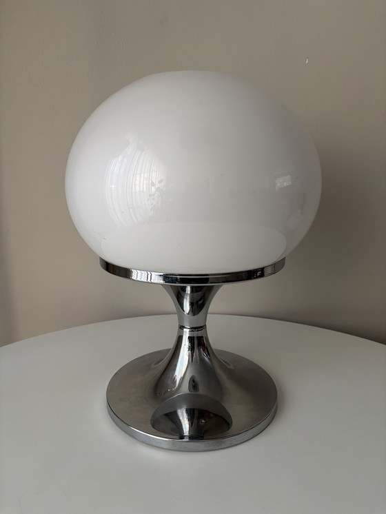 Image 1 of Lampe de table Mushroom par Luigi Massoni pour Harvey Guzzini 1960